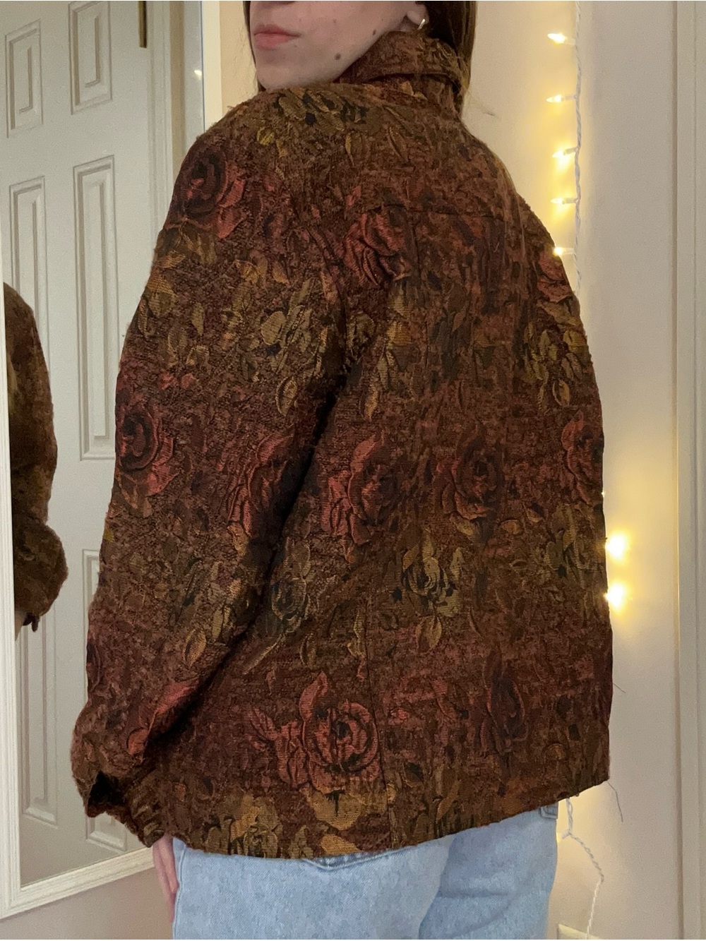 Fall Colored Button Up Jacket - Picture 6 of 7